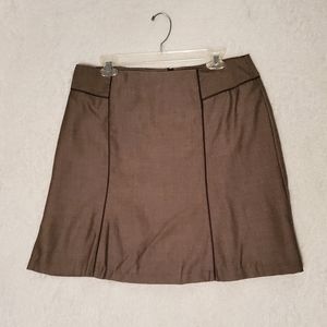 (NWT) Worthington Petite Brown Skirt